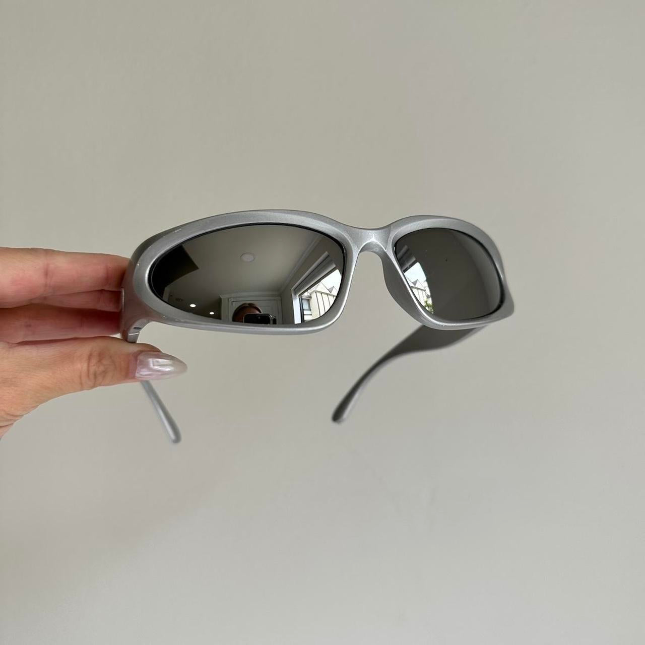 Women's Silver Sunglasses