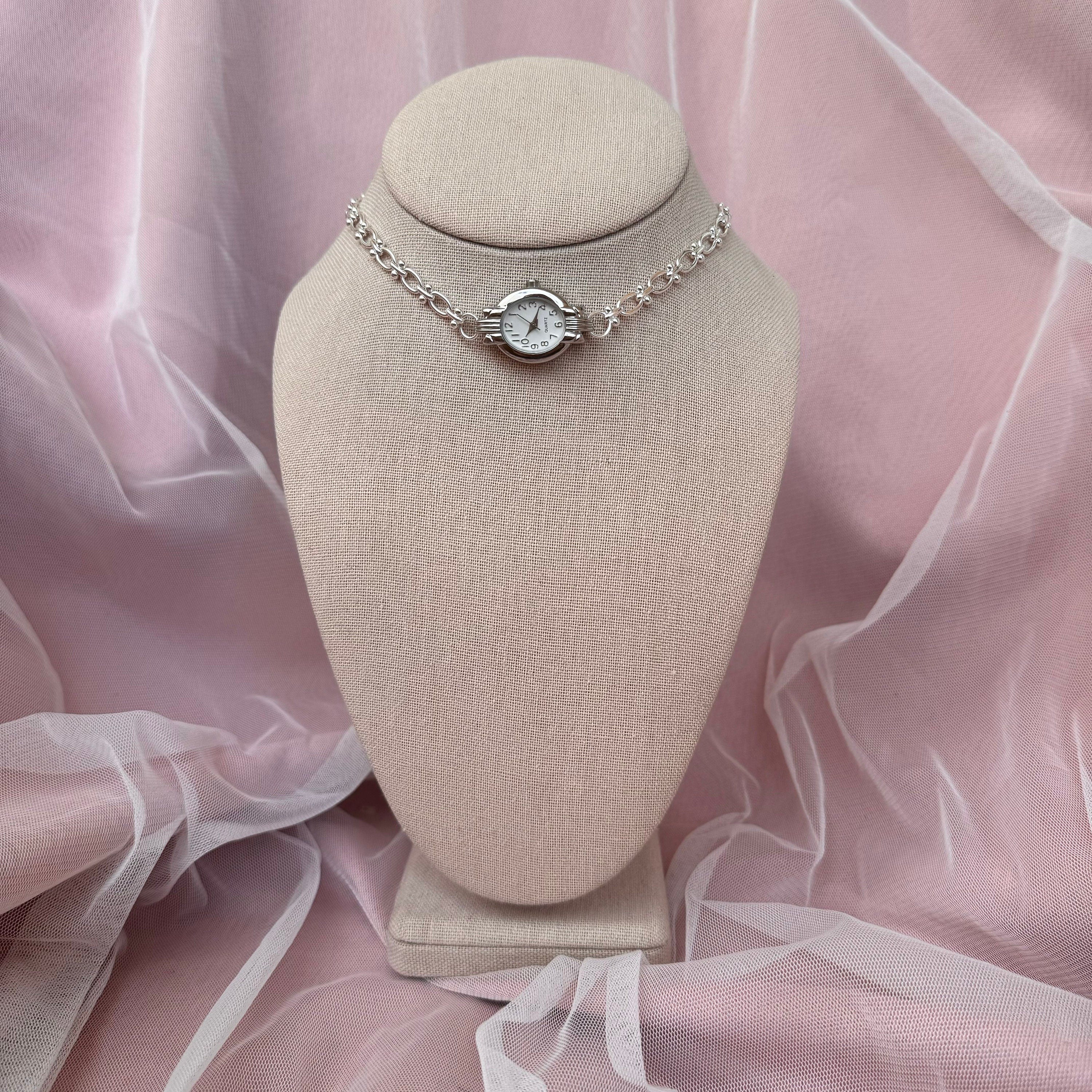 Watch Choker Necklace