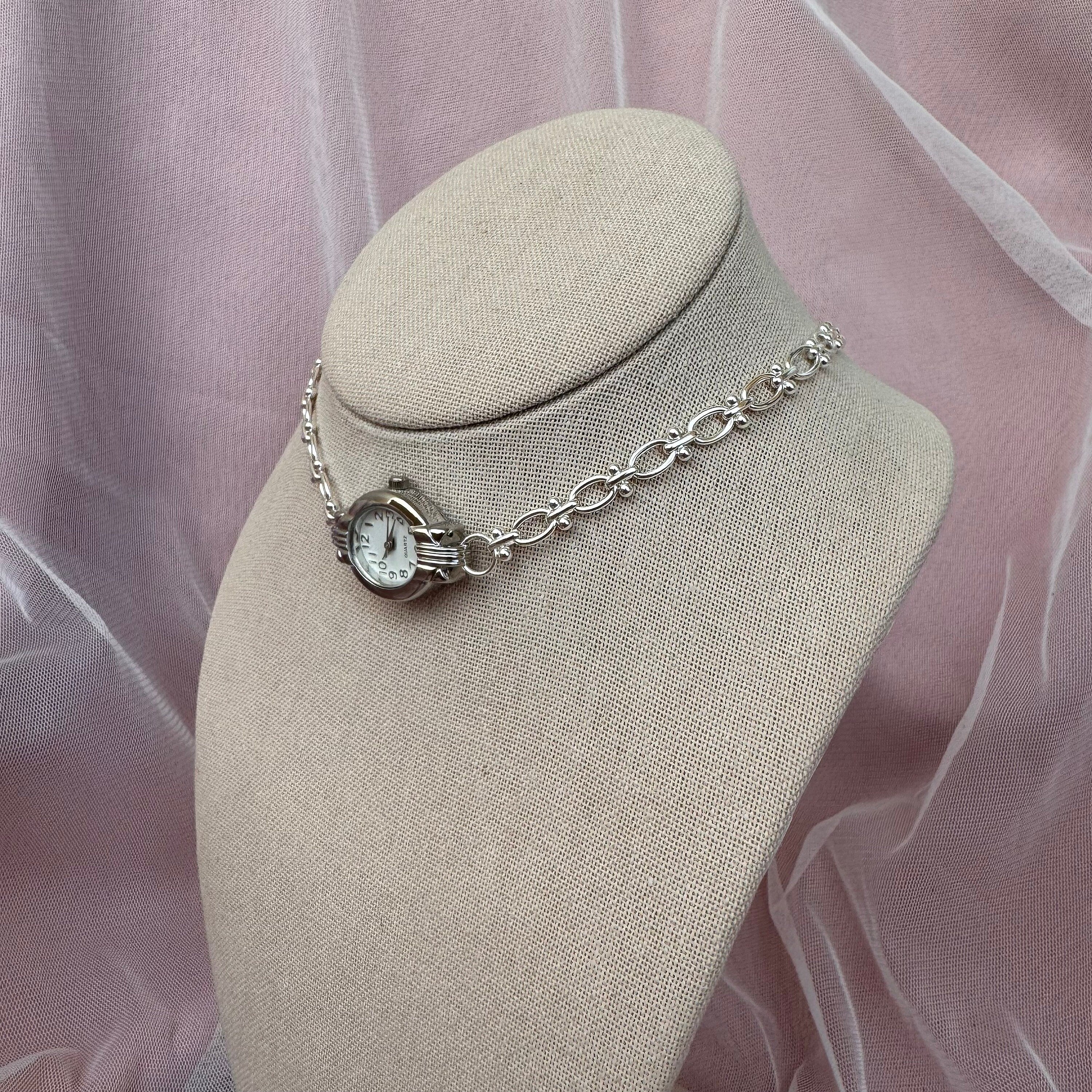Watch Choker Necklace
