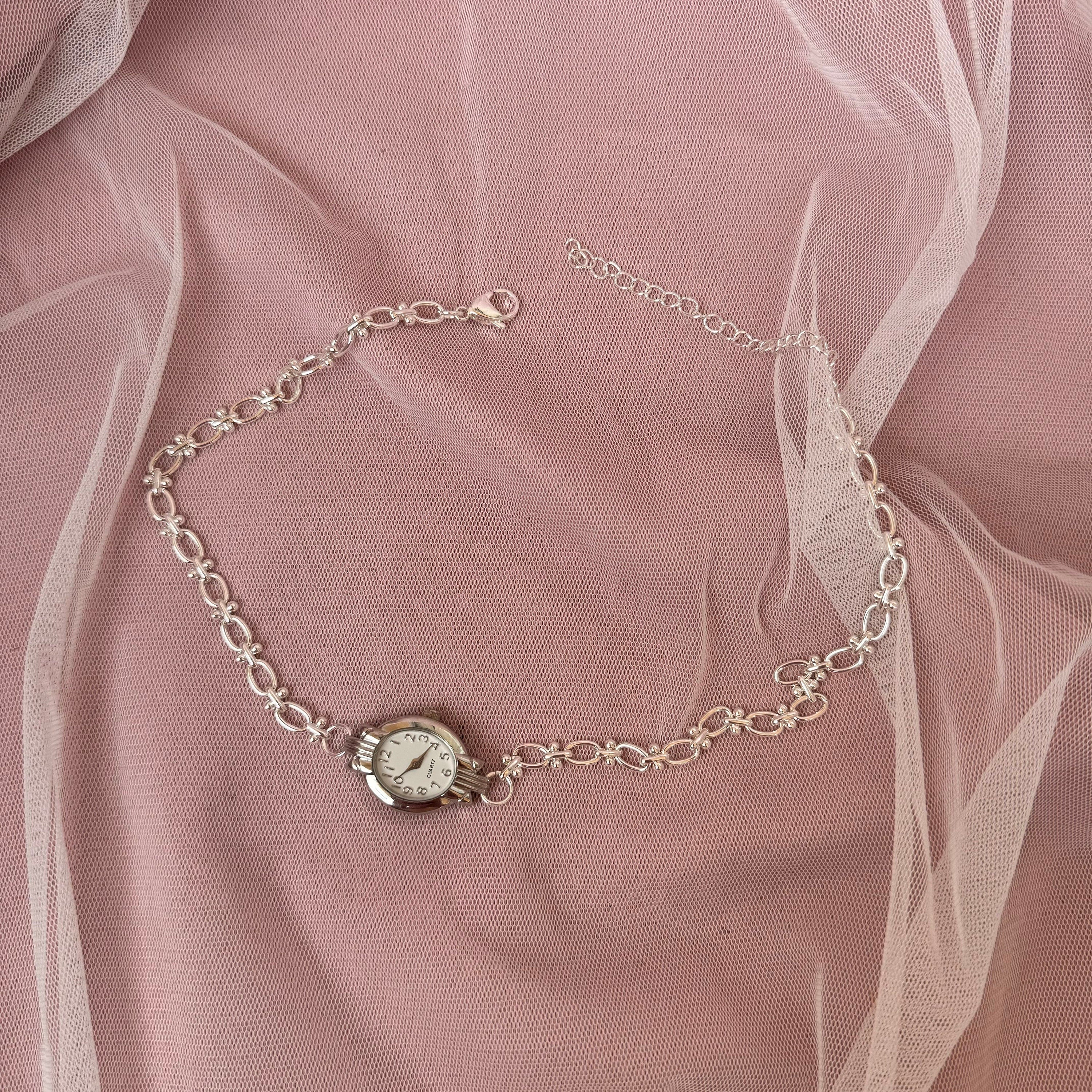Watch Choker Necklace