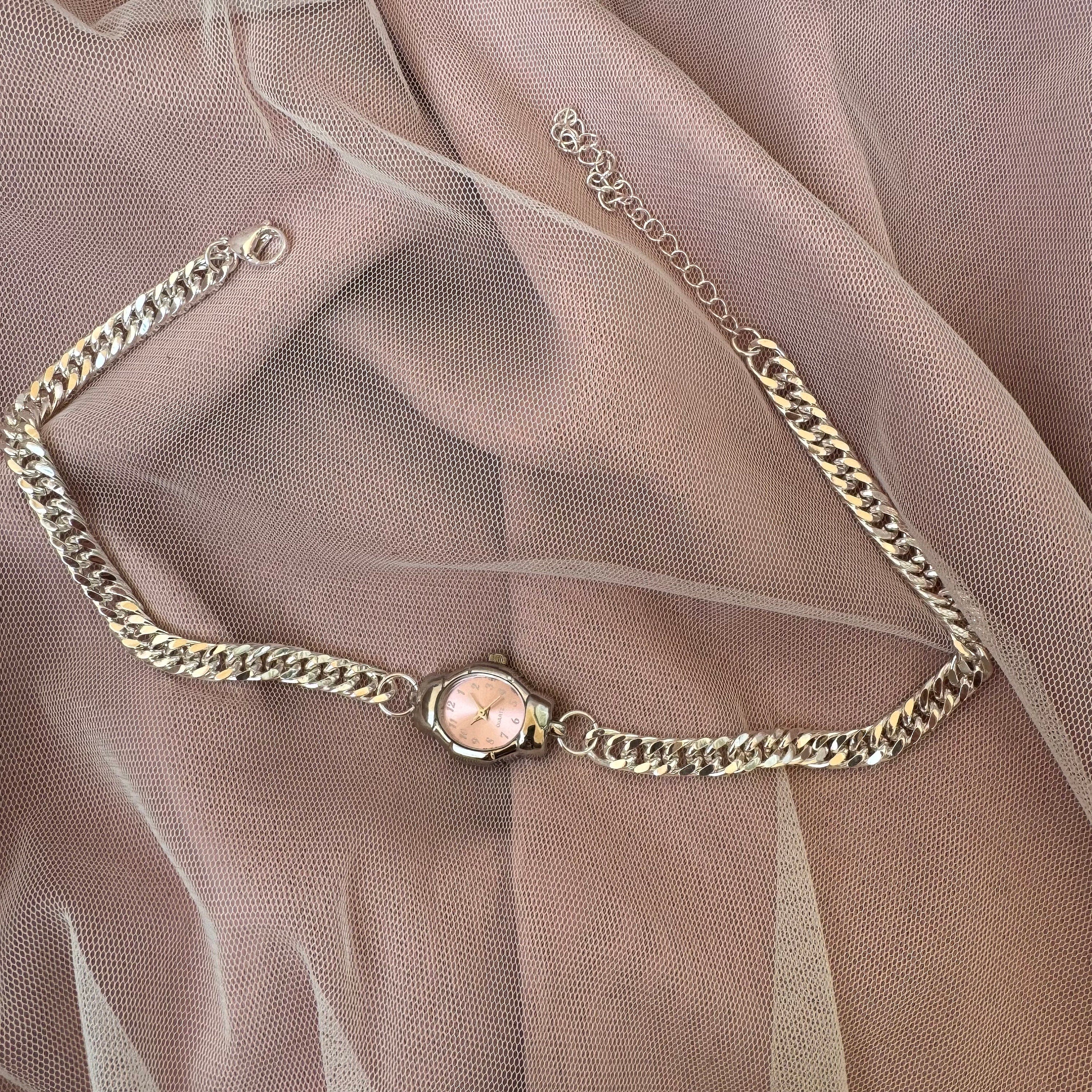 Watch Choker Necklace