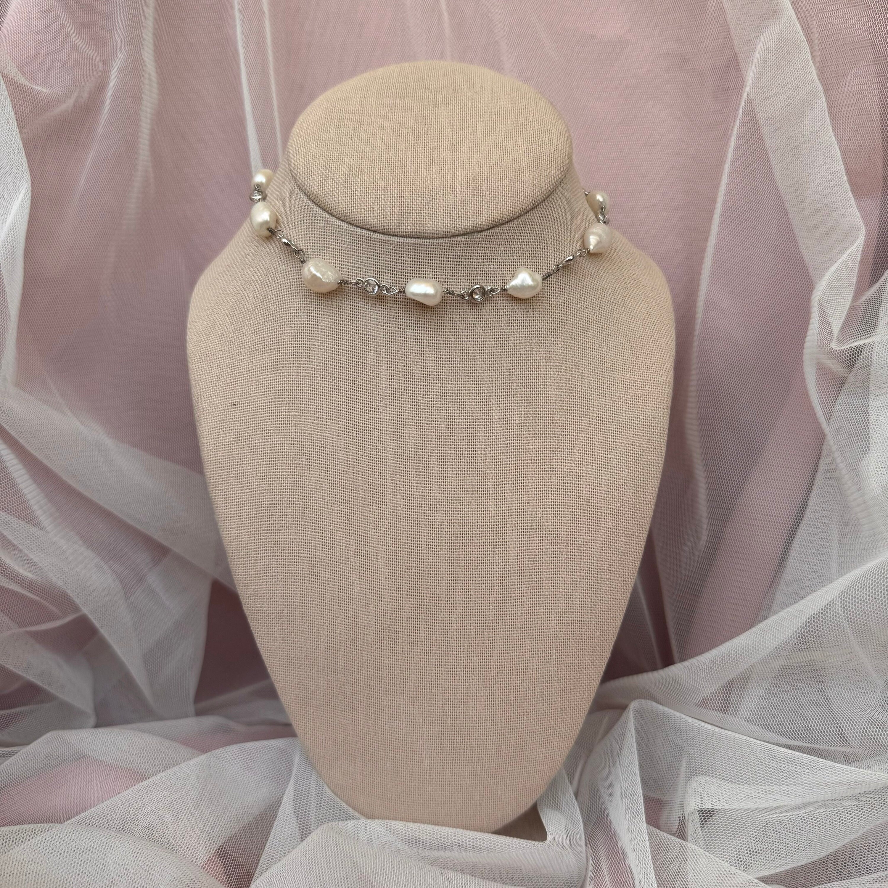 Freshwater Pearl Choker Necklace