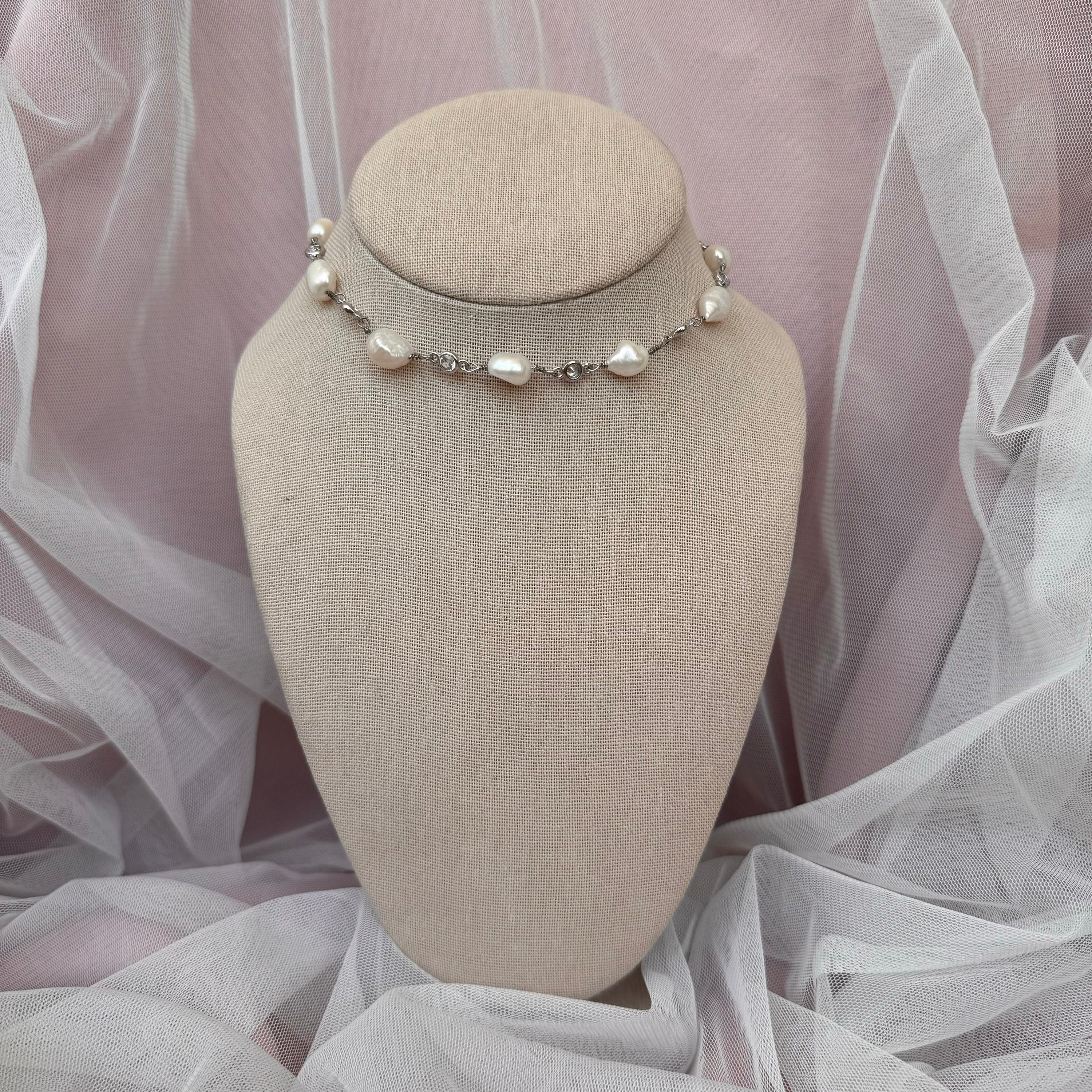 Freshwater Pearl Choker Necklace