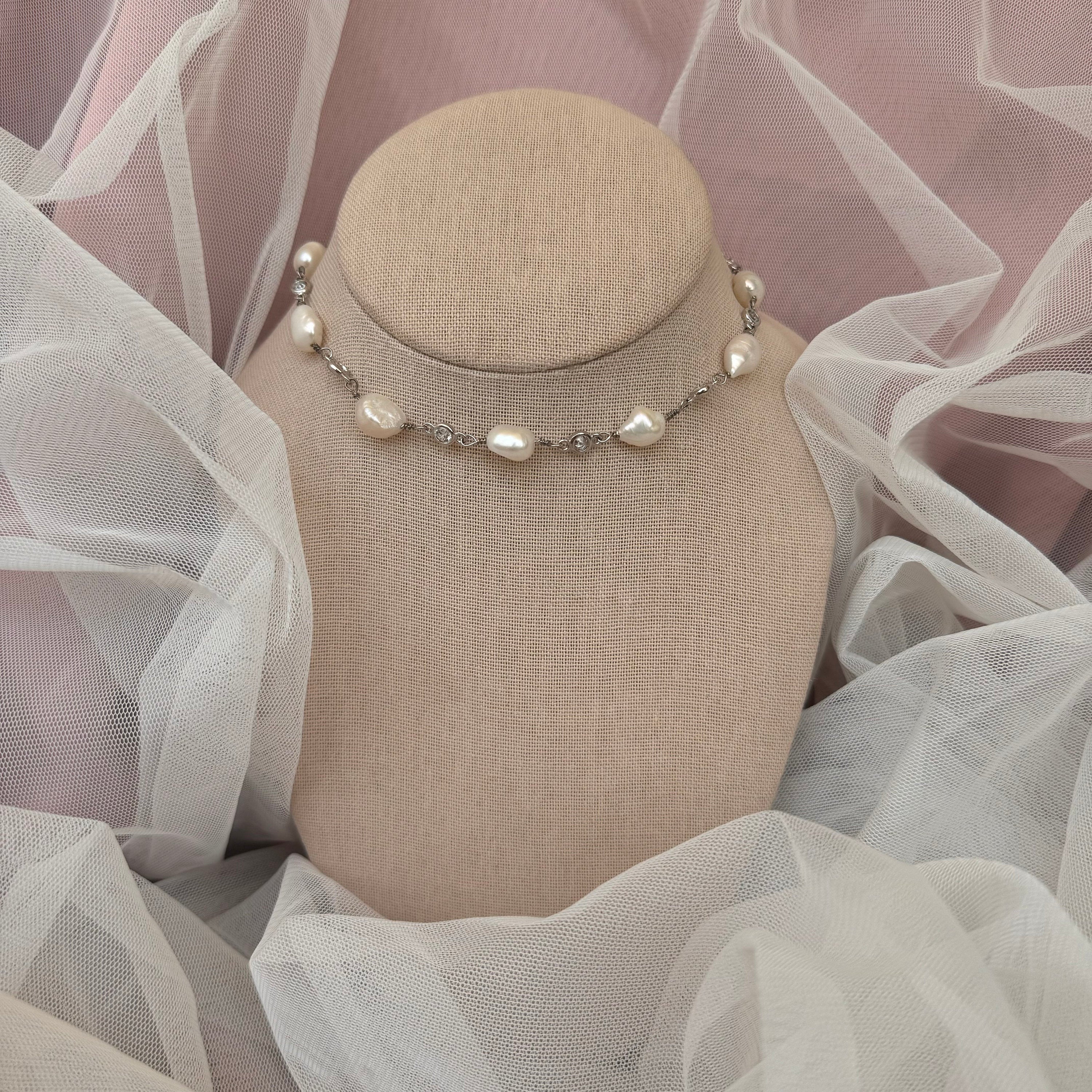 Freshwater Pearl Choker Necklace