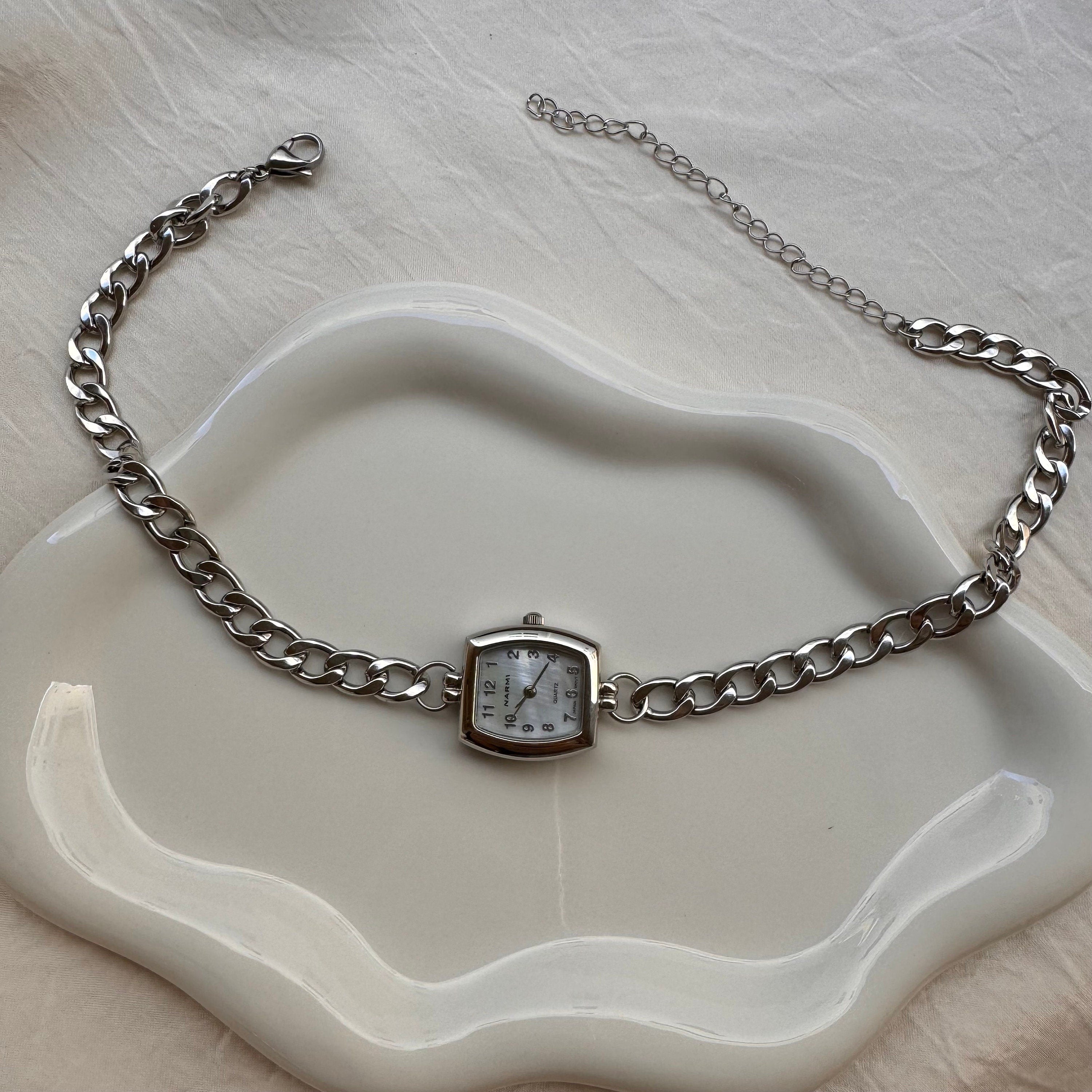 Watch Choker Necklace