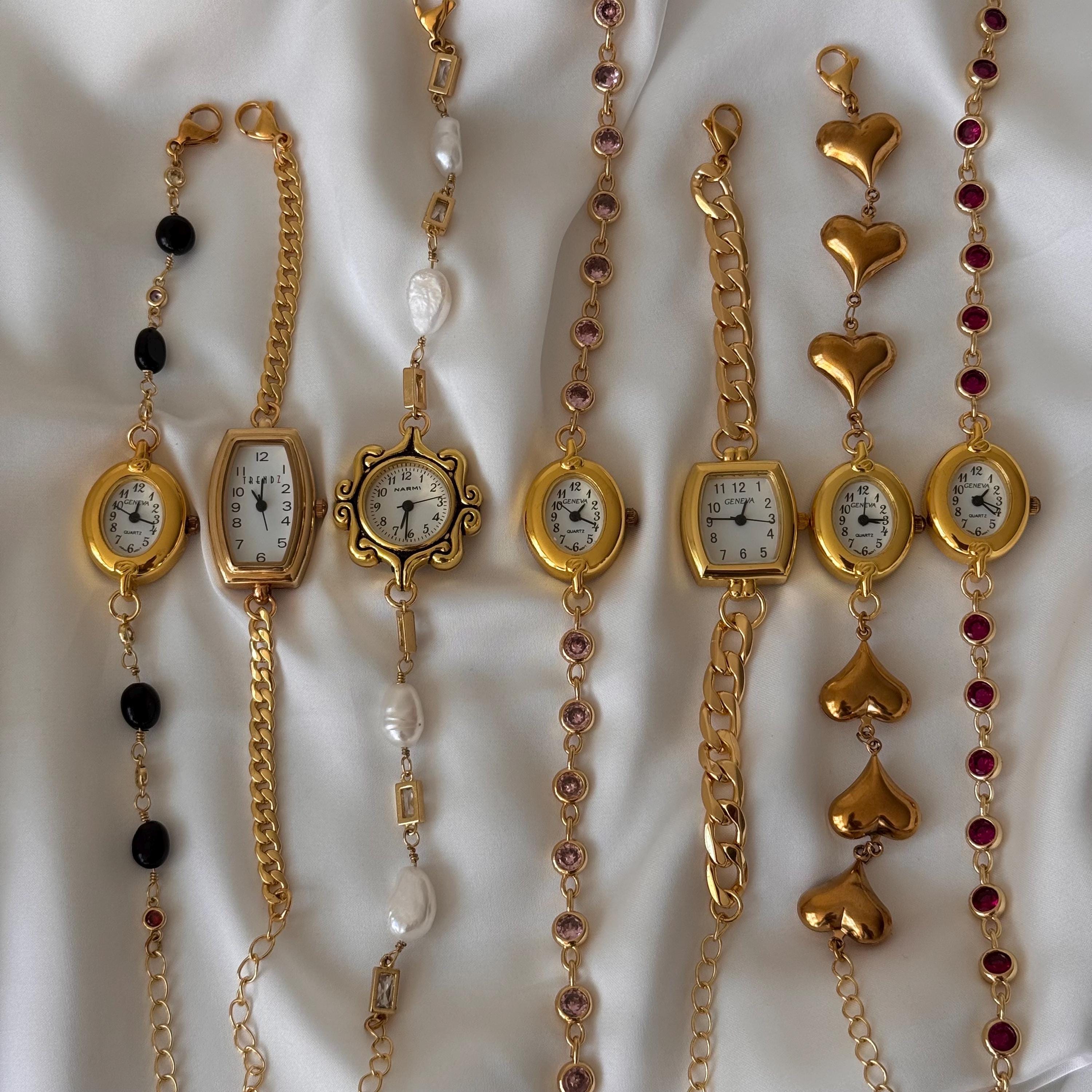 Gold Watch Bracelet Collection — 7 Styles