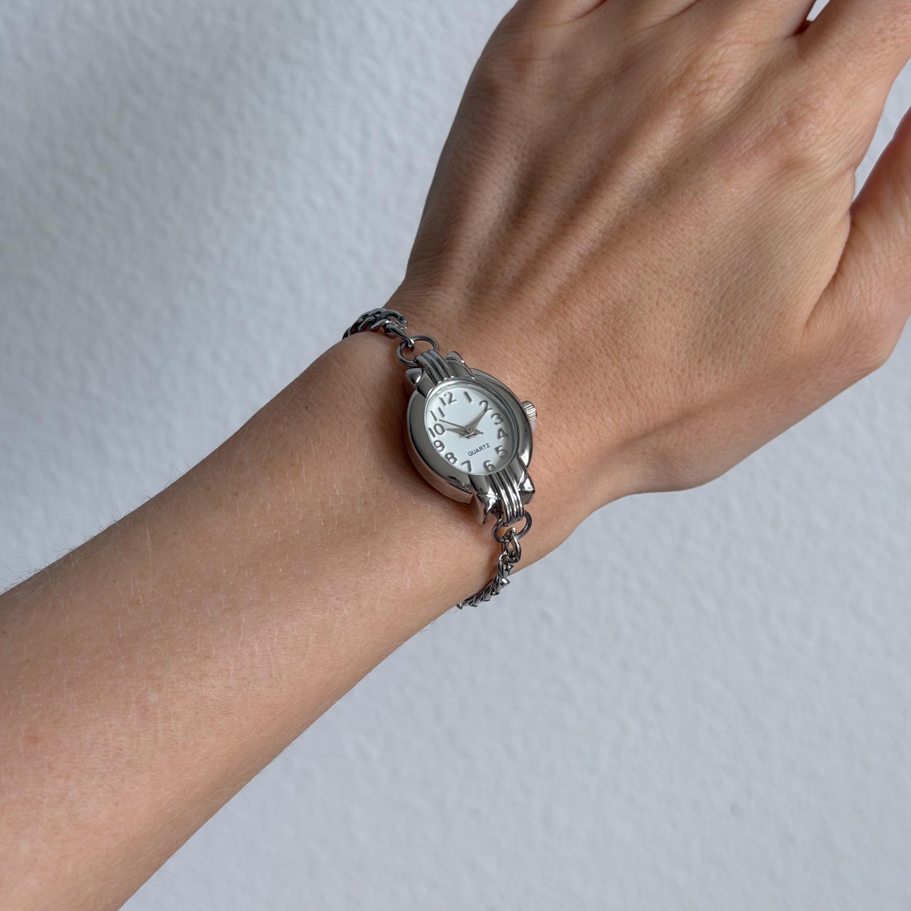 Handmade Silver Bracelet Watch Collection — 9 Designs