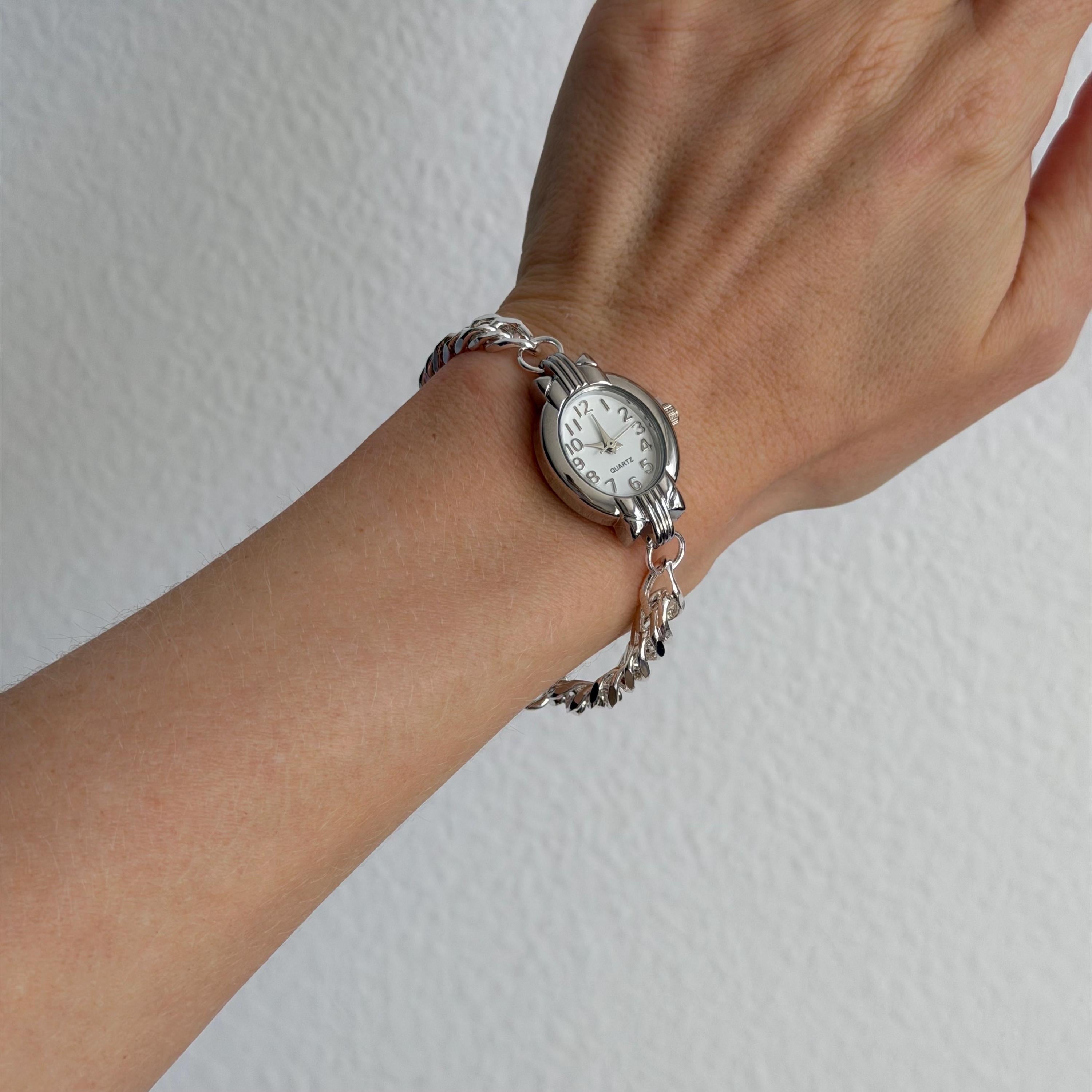 Handmade Silver Bracelet Watch Collection — 9 Designs